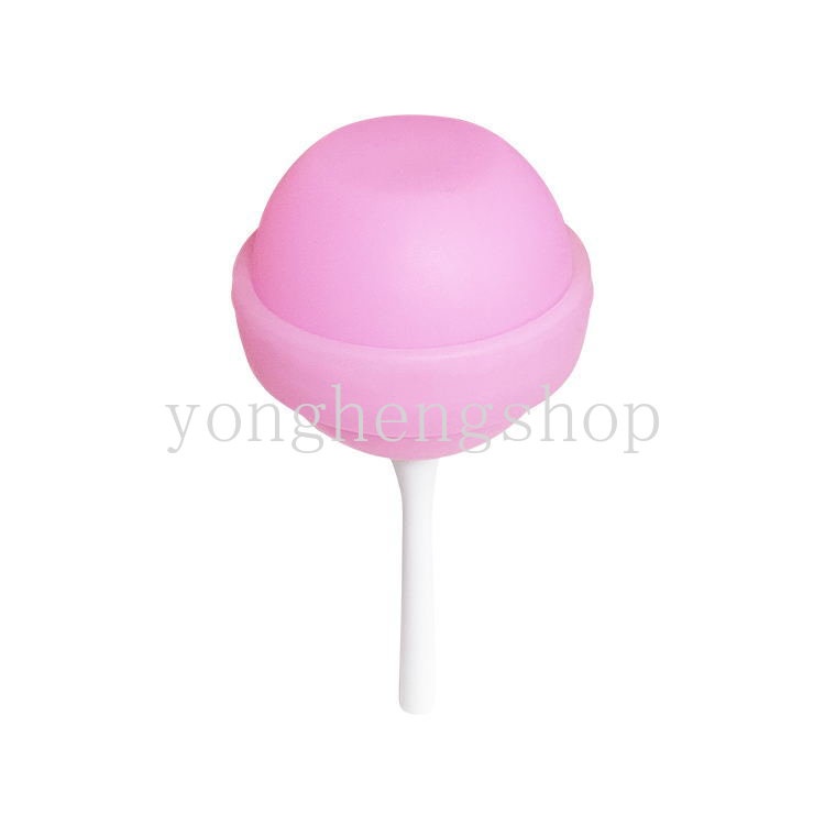 Silikon Lolipop Berbentuk Es Loli Cetakan Dengan Tongkat DIY Buatan Sendiri Es Krim Popsicle Cetakan Anak-Anak Mendukung Es Pop Maker Es Cetakan Dapur Gadget