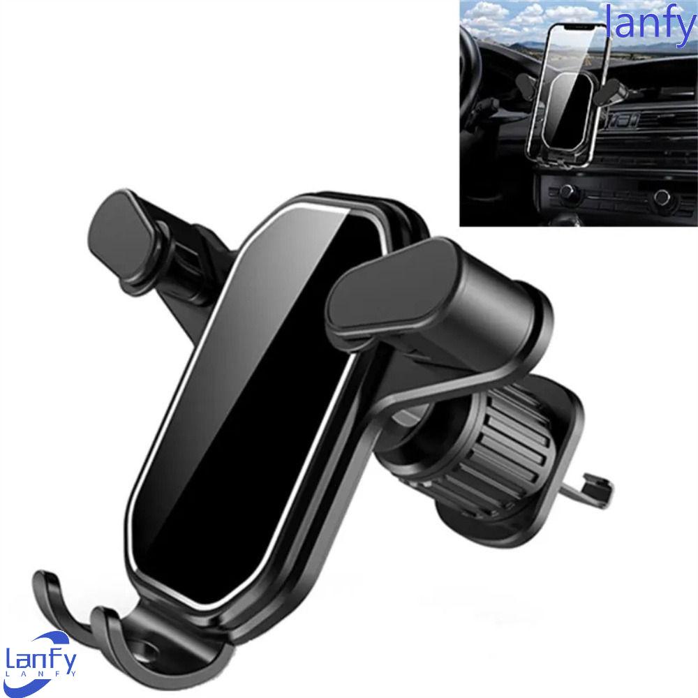 Lanfy Car Phone Holder360 (Tempat Hp Mobil)° Rotasi Hp Aksesoris Mobil Perlengkapan Mobil Klip Ventilasi Udara Dudukan Hp Bracket Hp Mobil