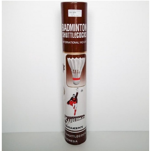SHUTTLECOCK / KOK / COCK BADMINTON MIDO SUPERMAN COKLAT  TEGAL