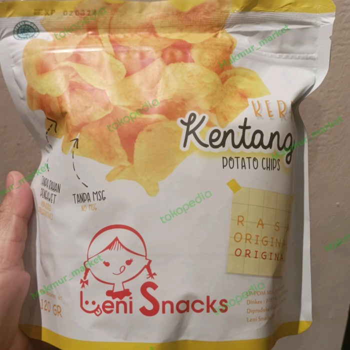 

Leni Snack 200gr pak - pedes merah