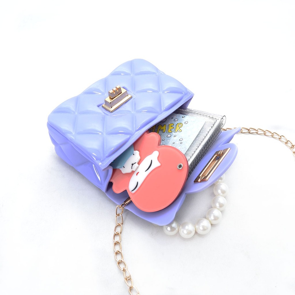 TTSHOPINDO Tas Selempang MINI / Tas Handbag / Jelly Bag Mutiara Gaya Korea / Tas Fashion 9074-1 - 3051 - 9078-1