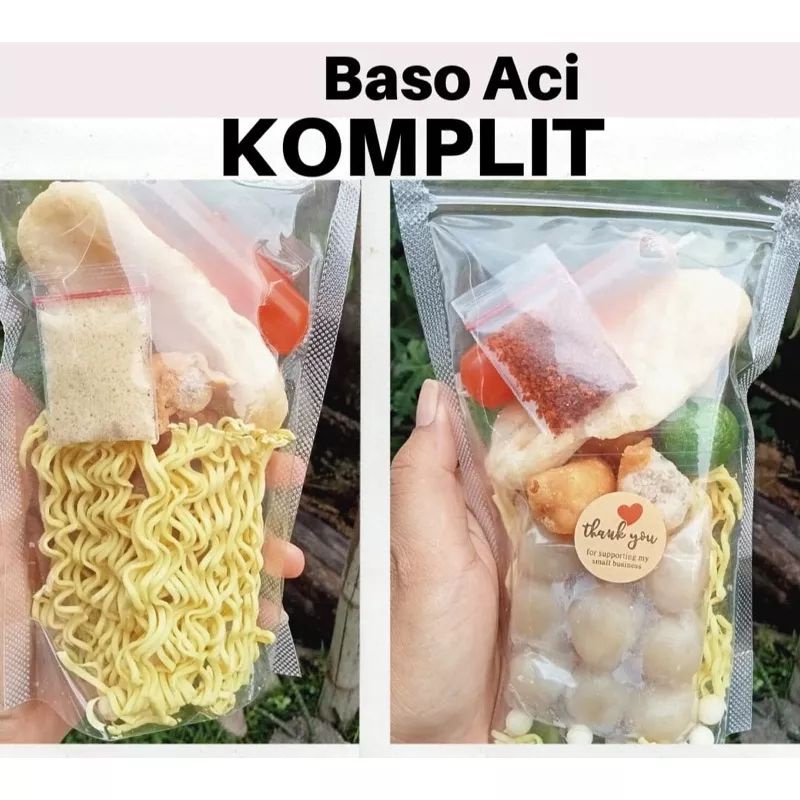 BASO ACI / SEBLAK kemasan pouch kecil