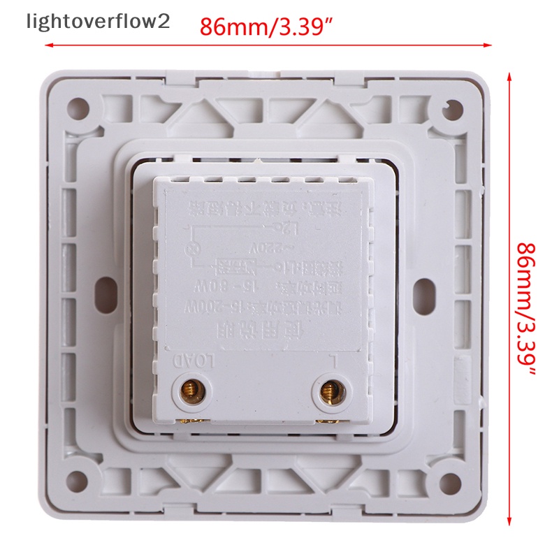 [lightoverflow2] Penyesuaian Saklar Kontrol Kecepatan Kipas Angin Plafon Tombol Peredup Saklar 220V 10A [ID]