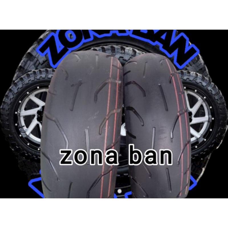 sepasang depan belakang ban tubles motor nmax 140/70-13 dan 120/70-13 promo diskon termurah ban nmax
