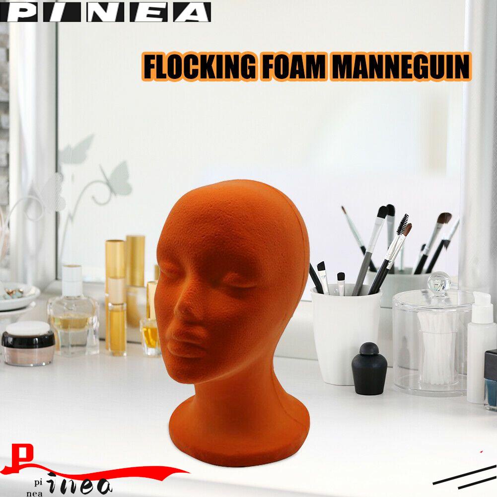 11.8'' Female Foam Mannequin Head Model Dummy Wig Glasses Hat Display Stand