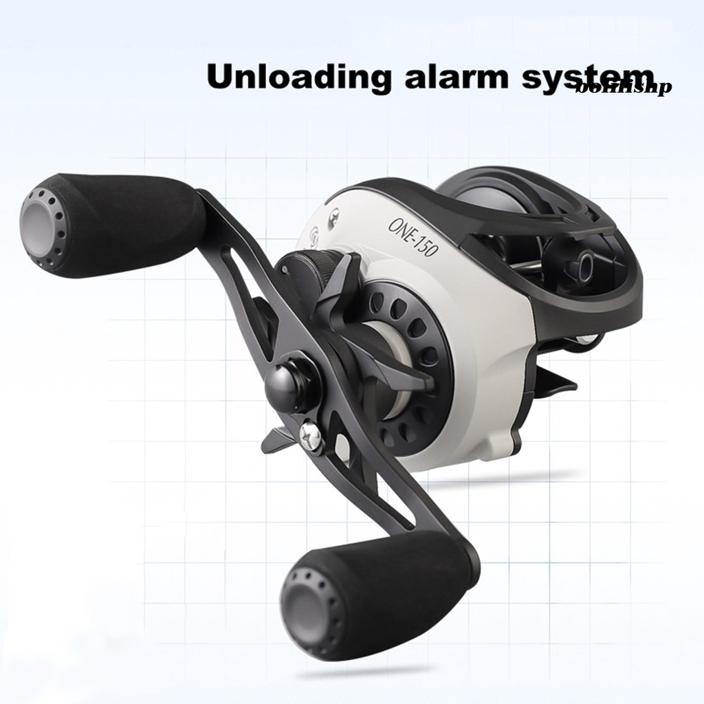 Bo-baitcast Reel ic Sistem Pengereman 6.5:1high Speed Low Profile Geser Halus10 Bearing Kiri/Kanan Tangan Air Asin Umpan Pancing Fishing Tackle