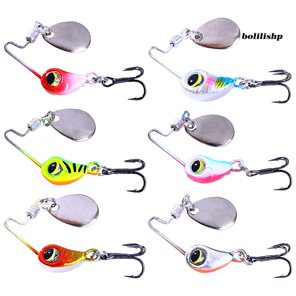 Bo-6cm 4g/8g Umpan Pancing Tahan Aus Simulasi Mata 3D Tahan Benturan Warna Cerah Kait Tajam Universal Mini VIB Logam Payet Buatan Umpan Crankbait Peralatan Memancing