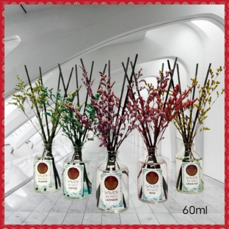 Reed Diffuser 60 Ml Aromatherapy Pewangi Ruangan Aroma Terapi Ruangan Cair Harga Termurah Purifier Aromaterapy Humidifier Fragrance Oil Diffuser Original Murah Terlaris Essential Oil Diffuser Purifier Pendingin Ruangan