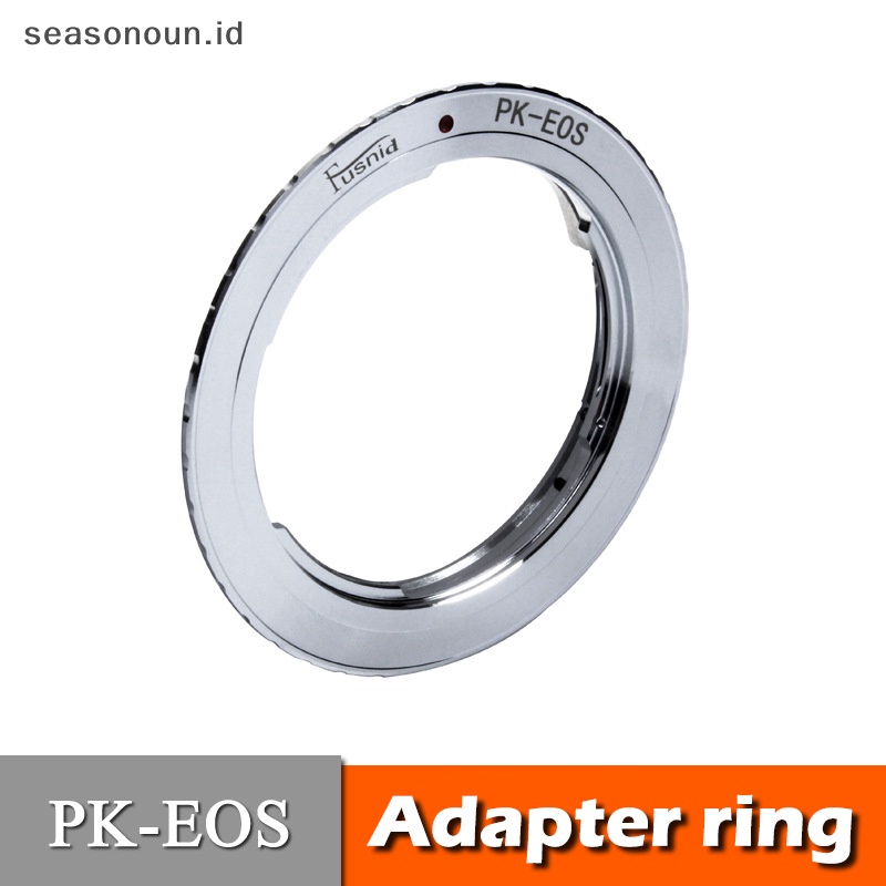 Seasonoun Logam Tahan Lama Len Mount Adapter Ring Untuk PK- EOS Lens Mount Adapter Adaptor Lensa Konversi Kamera Berkualitas Tinggi Aksesoris Adaptor.