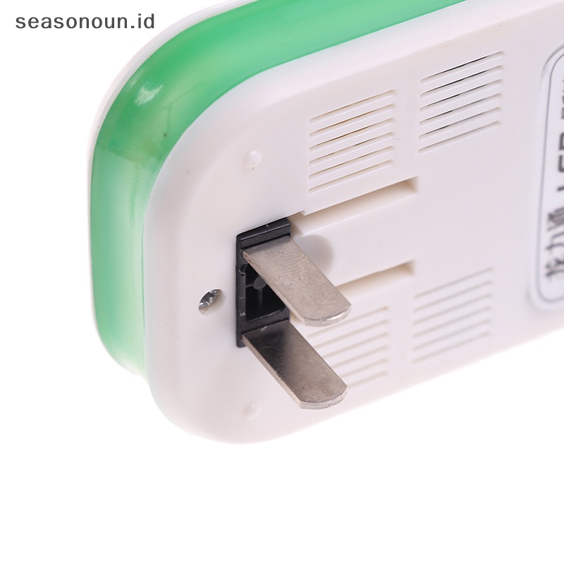 Seasonoun Layar Indikator LCD Charger Universal Handphone Untuk Hp USB-Port.