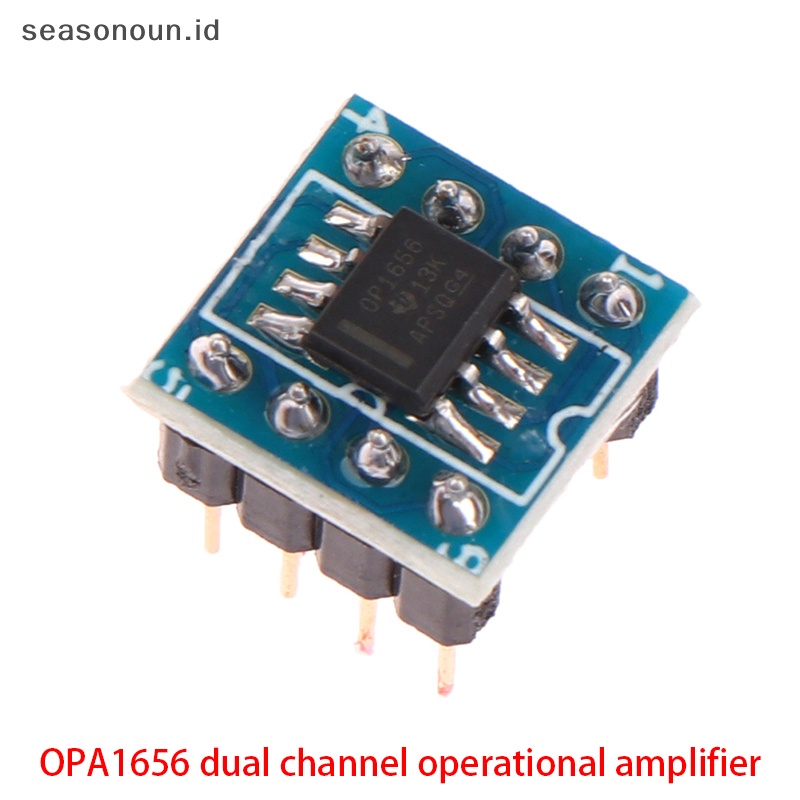 Seasonoun OPA1656 Op Amp Ultra-Low-Noise Low-Distortion FET-Input Audio Amp Operasi.