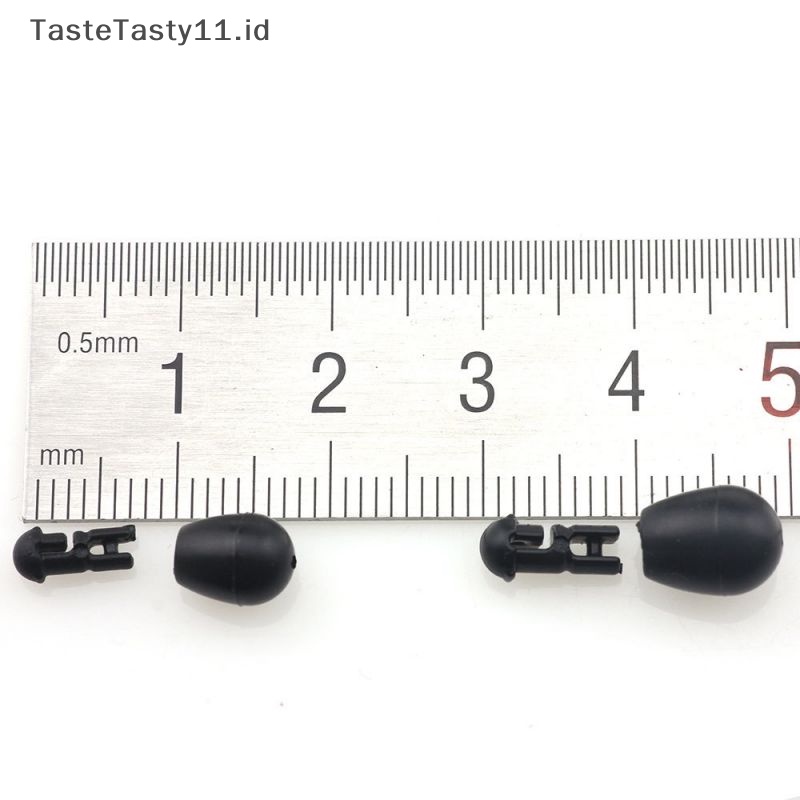 Tastetasty 20butir Quick Change Carp End Tackle Method Fishing Tool Connector Ikan.