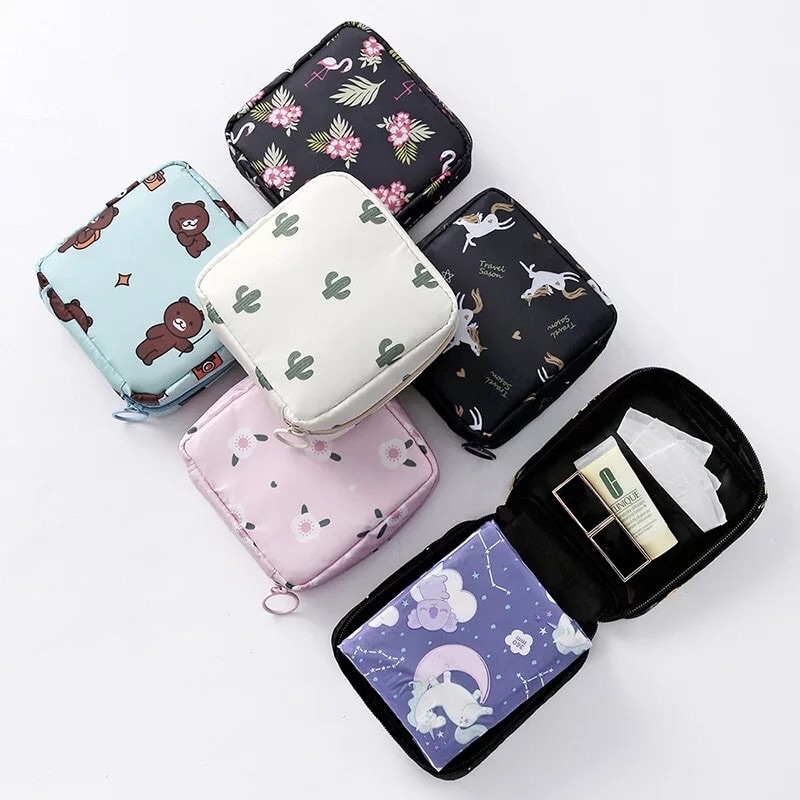 CC (ACC93) Dompet Mini Dompet Pembalut Pouch Mini Pembalut Travel Size