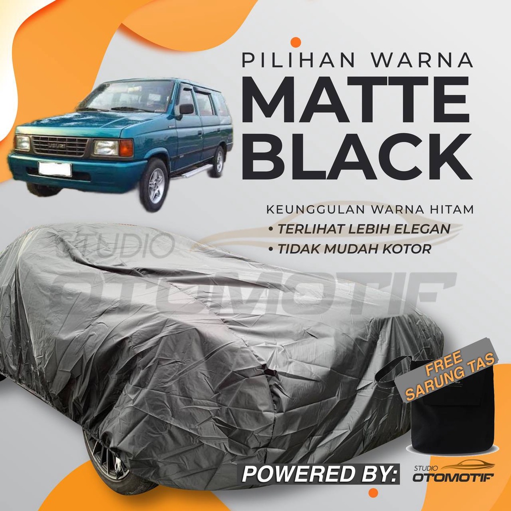 BODY COVER WATERPROOF PANTHER KOTAK HIGRADE TBR52 1991-1999 BLACK COVER MOBIL