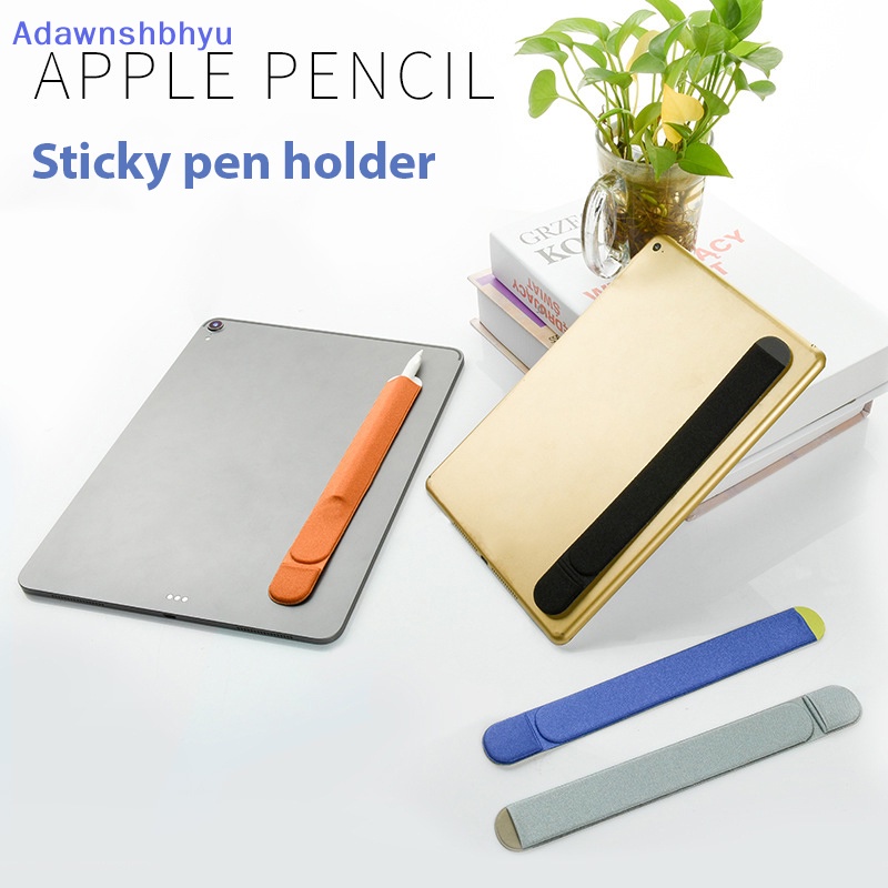 Adhyu Tempat Pensil Untuk Apple Pencil2 1stik Holder for iPad Pencil Cover Perekat Tablet Touch Pen Pouch Bags Sleeve Case Bag Holder ID