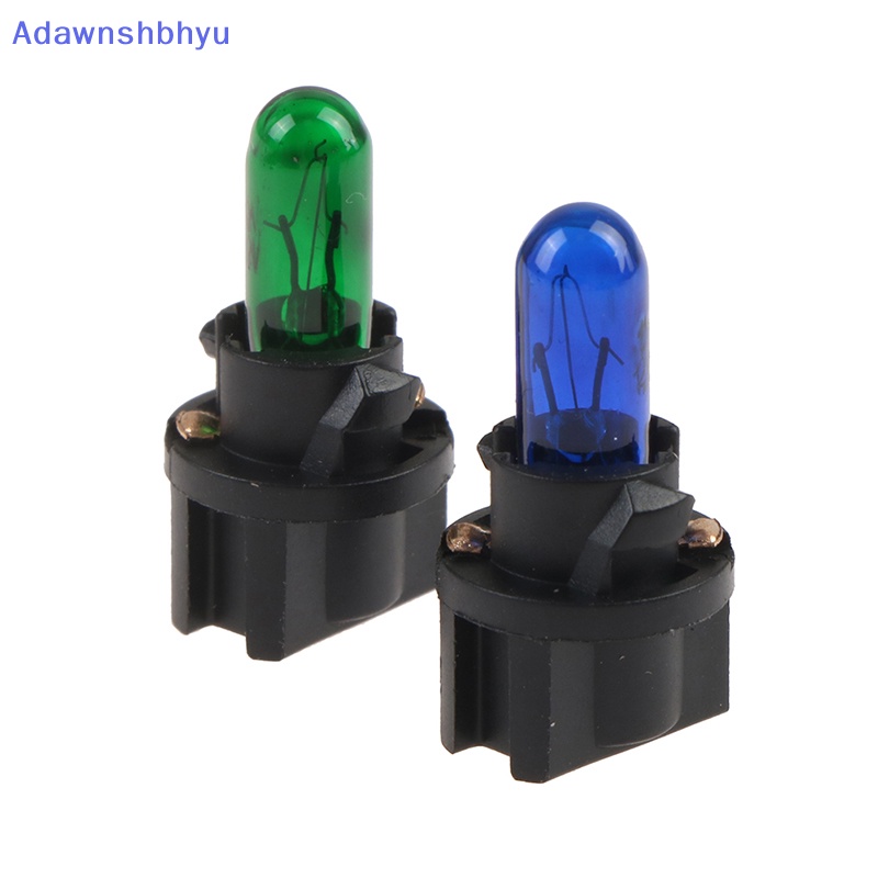 Adhyu 10PCS Bohlam T5 5led W1.2Wlampu Interior Mobil Dashboard Heag Indikator ID