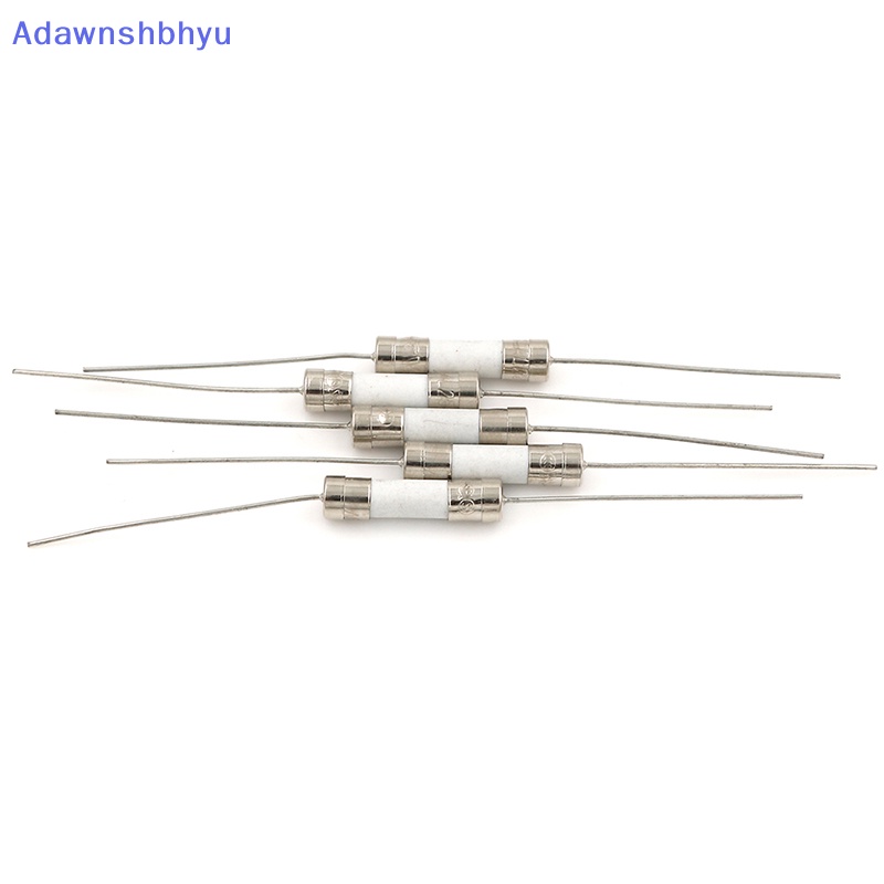 AXIAL Adhyu 5Pcs 10A 250V Sekring Aksial Tubuh Keramik Untuk lcd-tv Dll 5*20mm ID