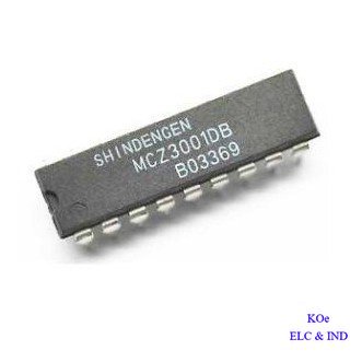 Sparepart MCZ3001DB MCZ3001D SHINDENGEN IC MCZ3001 IC Regulator Sony Dip-18 Berkualitas