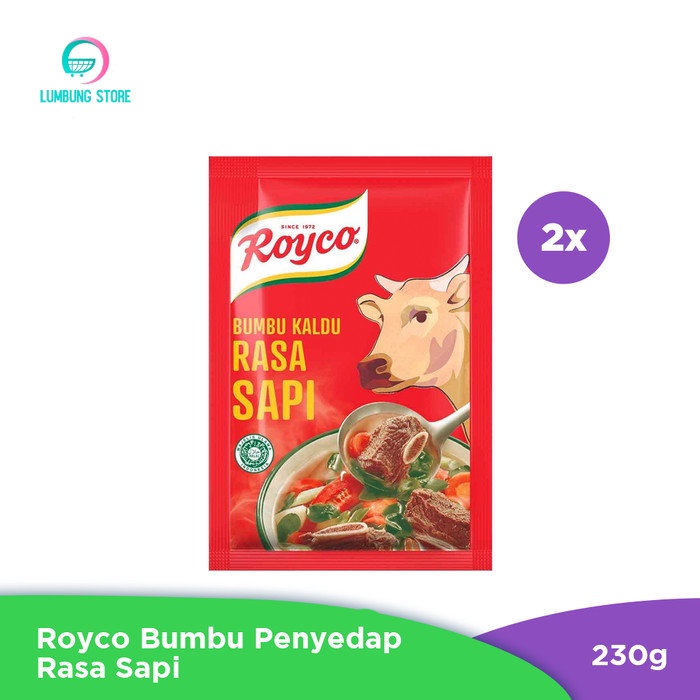 

Royco Bumbu Penyedap Rasa Sapi 230g - 2 pcs