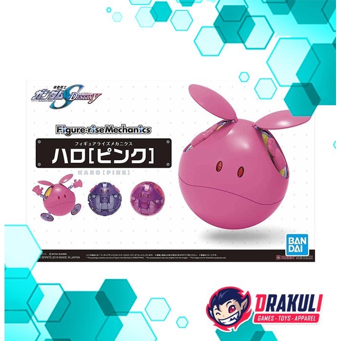 BANDAI Plamo Figure-Rise Mechanics Haro (Pink)
