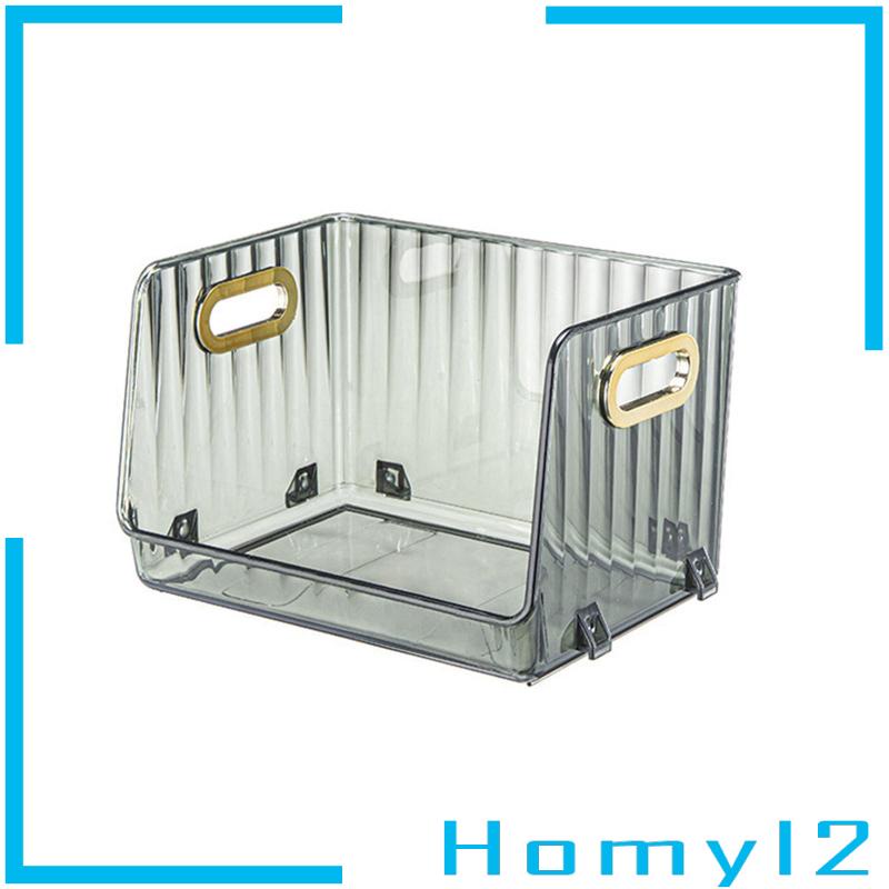 [HOMYL2] Wadah Penyimpanan Bening Kotak Penyimpanan Transparan Untuk Pintu Masuk Kamar Tidur Dapur