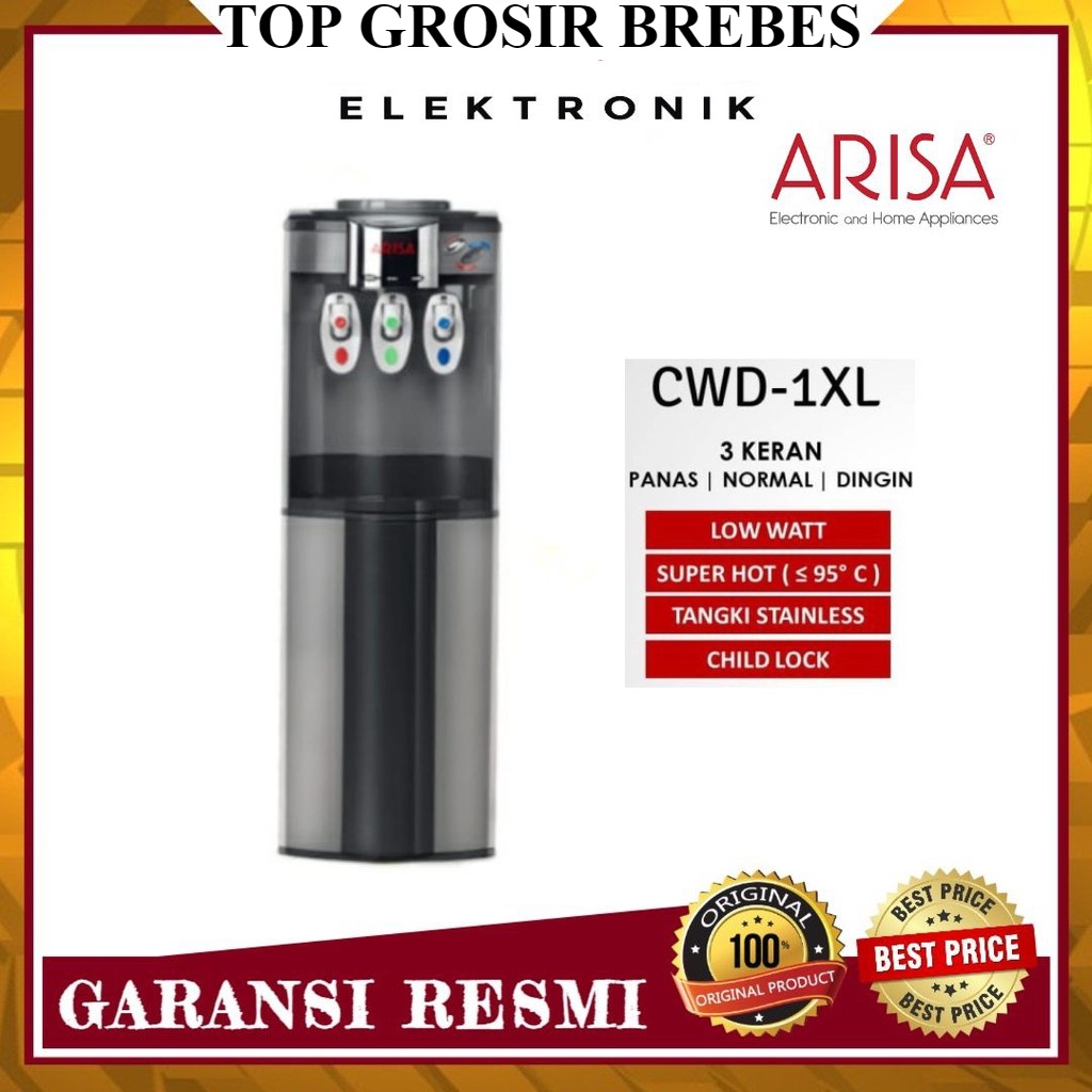 DISPENSER GALON ATAS ARISA CWD 1XL DISPENSER ARISA 3 KRAN CWD1XL