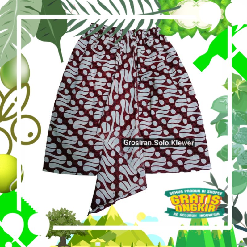 ROK BATIK ANAK / ROK BATIK PENDEK / ROK KEBAYA ANAK / BAWAHAN KEBAYA / ROK/ Terbaru model baru