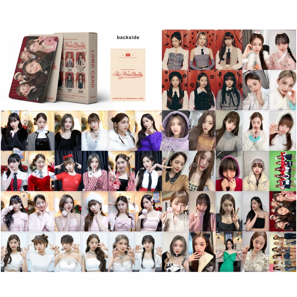 55pcs IVE After LIKE The FIRST FAN CONCERT LOVE DIVE Photocards Album Ke 1 LOMO card Kpop Postcard photo card