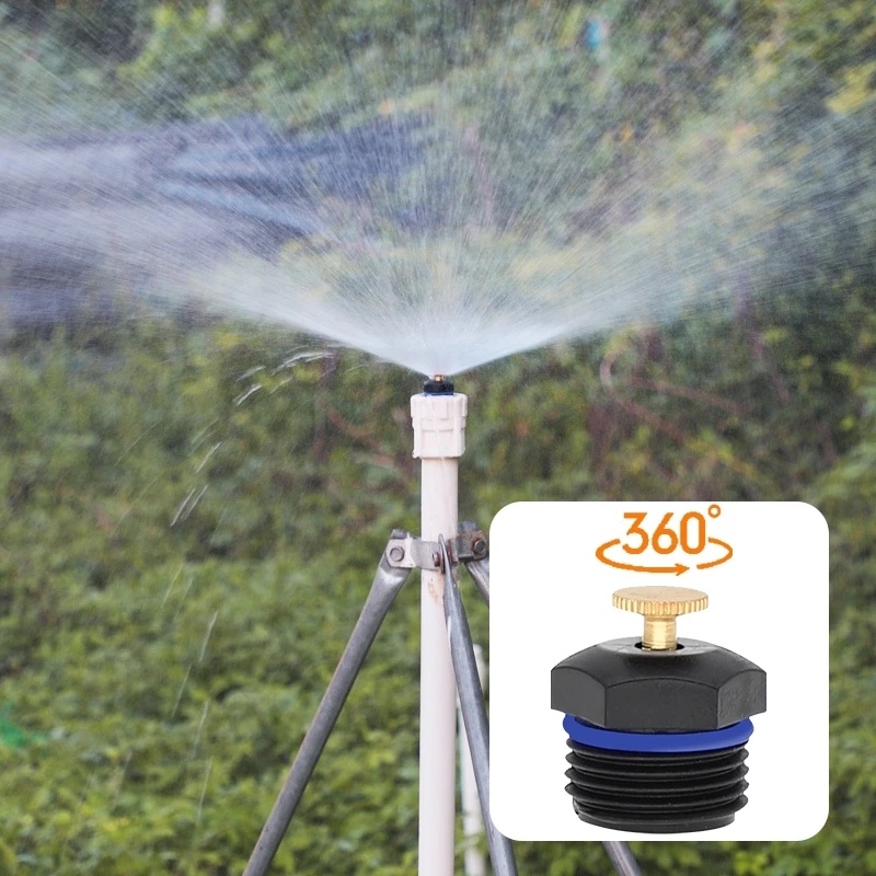 5pcs Sprinkler Penyiraman Yang Dapat Disesuaikan Alat Berkebun Rumah Taman Rumput Drip Sistem Irigasi Sistem Penyiraman Taman4'Ulir Spray Nozzle Hemat Air Peralatan Irigasi Otomatis
