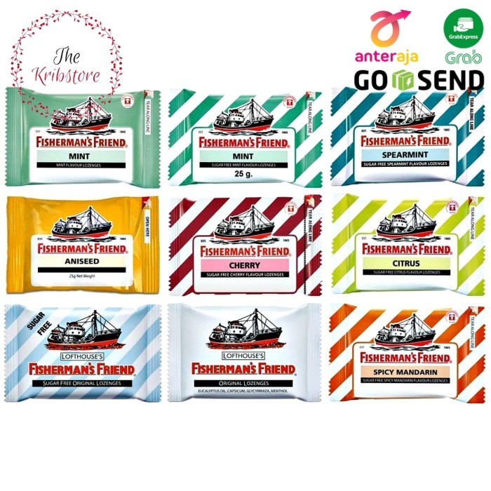 

FISHERMAN'S Fishermans Friend Permen Pelega Tenggorokan 25 gr