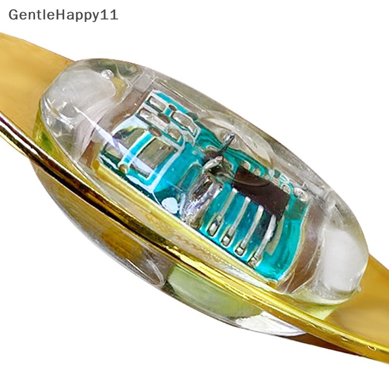 Gentlehappy Deep Sea LED Lure Underwater Fishing Light Squid Strobo Lampu Kedip Umpan Bass id