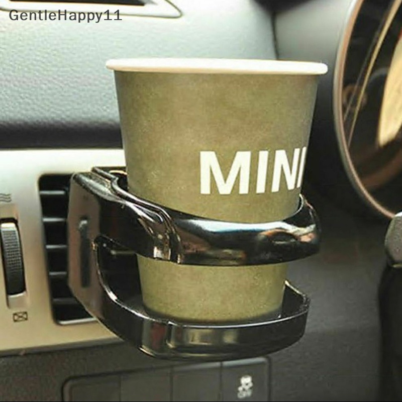 Gentlehappy Hitam Aksesoris Mobil Minuman Cup Holder Ventilasi Udara Clip-on Mount Water Bottle Stand id