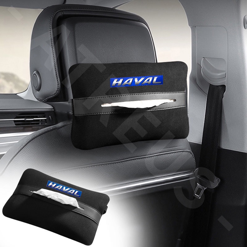 Haval Tas Penyimpanan Tisu Mobil Car Seat Armrest Box Paper Towel Box Untuk Haval H6 Jolion H2 H2s H1 2022 2023 H5 M4 H9