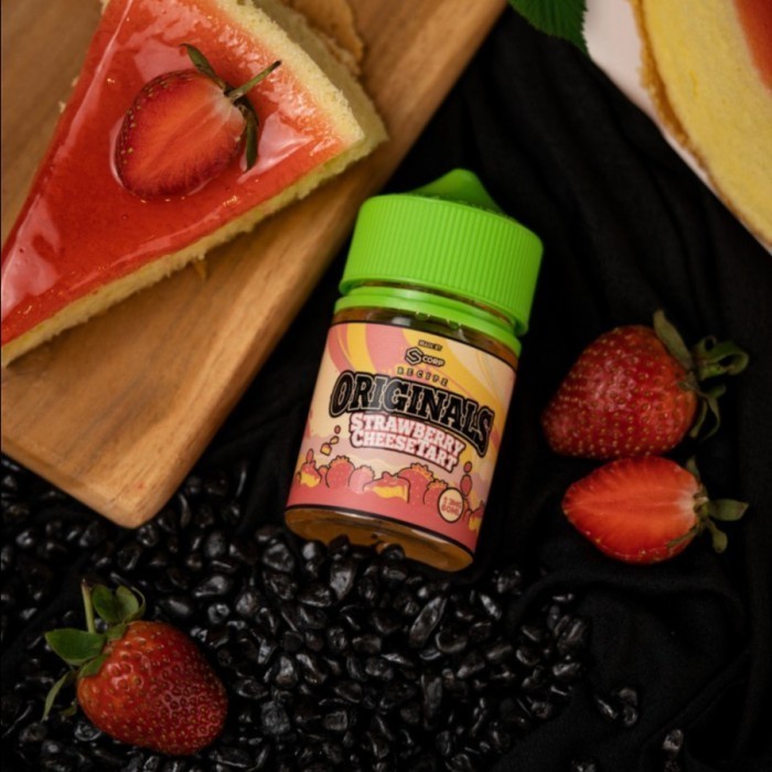 Recipe Originals Strawberry Cheesetart 60ML Original