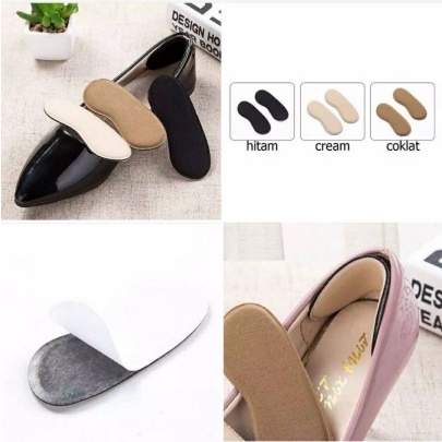 BAJ BANTALAN PELINDUNG TUMIT ANTI LECET INSOLE SEPATU WANITA KEBESARAN HIGH HEELS SS236