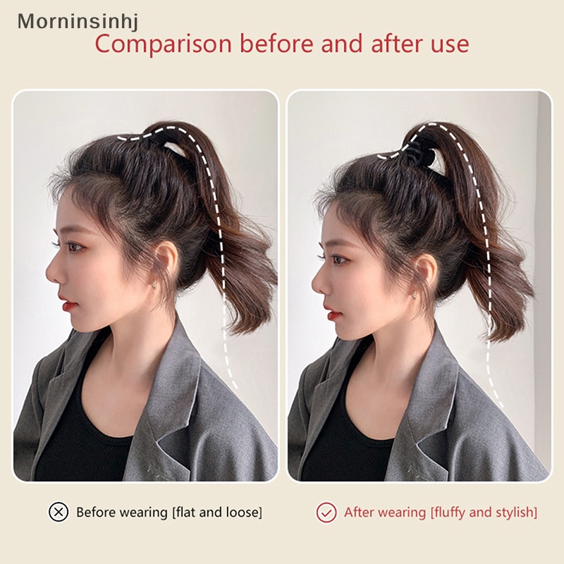 Mornin Korea Fashion Hitam Ponytail Tetap Artefak Rambut Cakar Perhiasan Aksesoris Rambut Untuk Wanita Gadis Aksesoris Rambut id