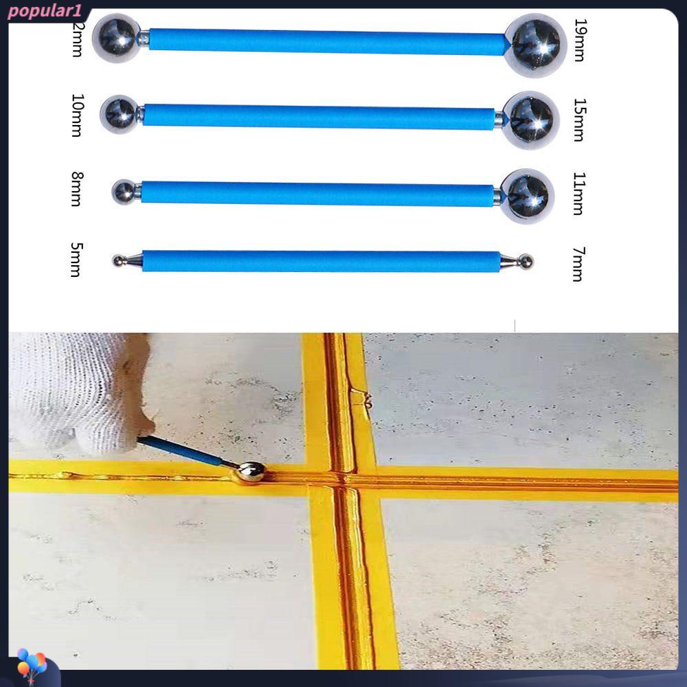 Populer Pressure Seam Stick Home Wall Gap Double Steel Pressed Ball Beauty Seam Tile Nat Alat