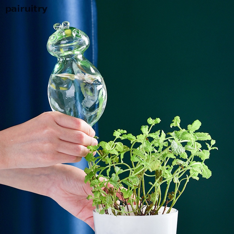 Prt Bola Dunia Penyiraman Otomatis Tanaman Bunga Water Bulbs Bentuk Hewan Kaca Dekorasi Rumah Sistem Penyiraman Taman Self Watering Device PRT