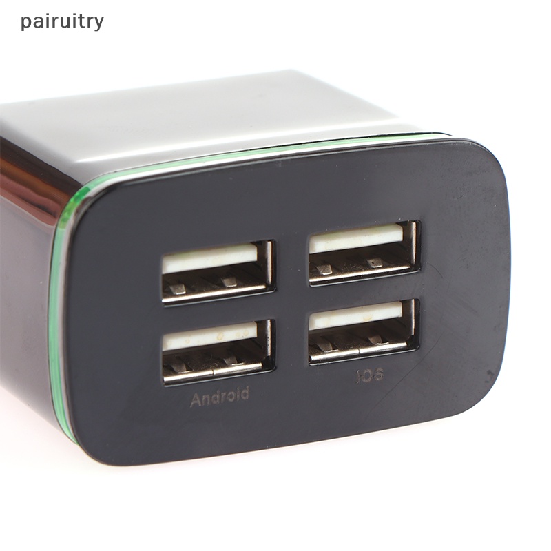 Prt USB Charger 4port Portable Fast USB Charging Universal Travel Adaptor PRT