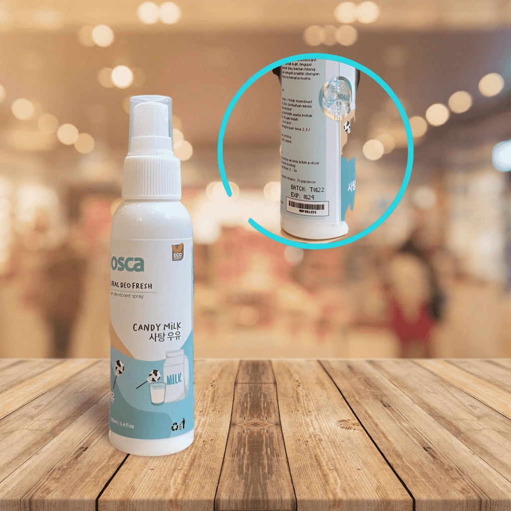 TOSCA Deodorant Tawas Spray 100ml Tosca Deodoran Tawas Cair Ampuh Mencegah Bau Ketiak dan Badan Non Alkohol | PEMUTIH KETIAK