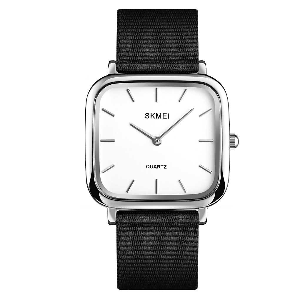 Jam Tangan Wanita Cewek Cewe Analog Tali Strap Nylon Kanvas Kain Kasual Original Garansi Anti Air Wa