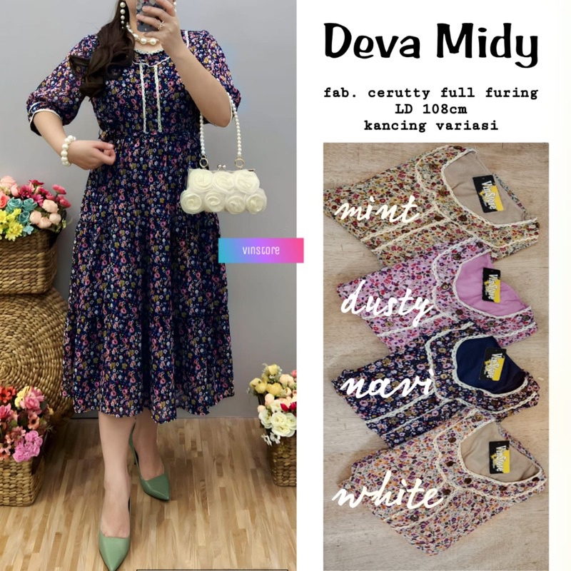 DEVA MIDY ORI VINSTORE | Midi Ceruty full furing