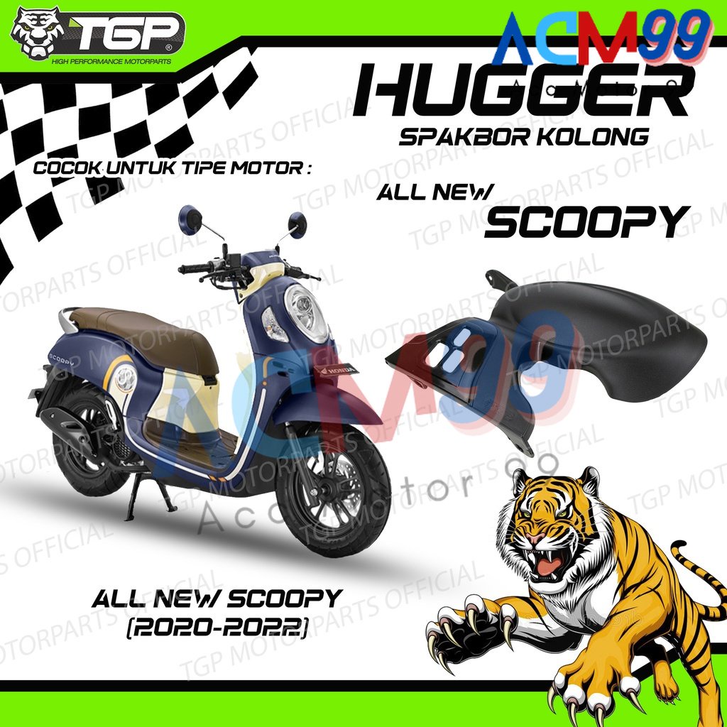 Hugger Spakbor Kolong All New Scoopy 2020 2021 2022