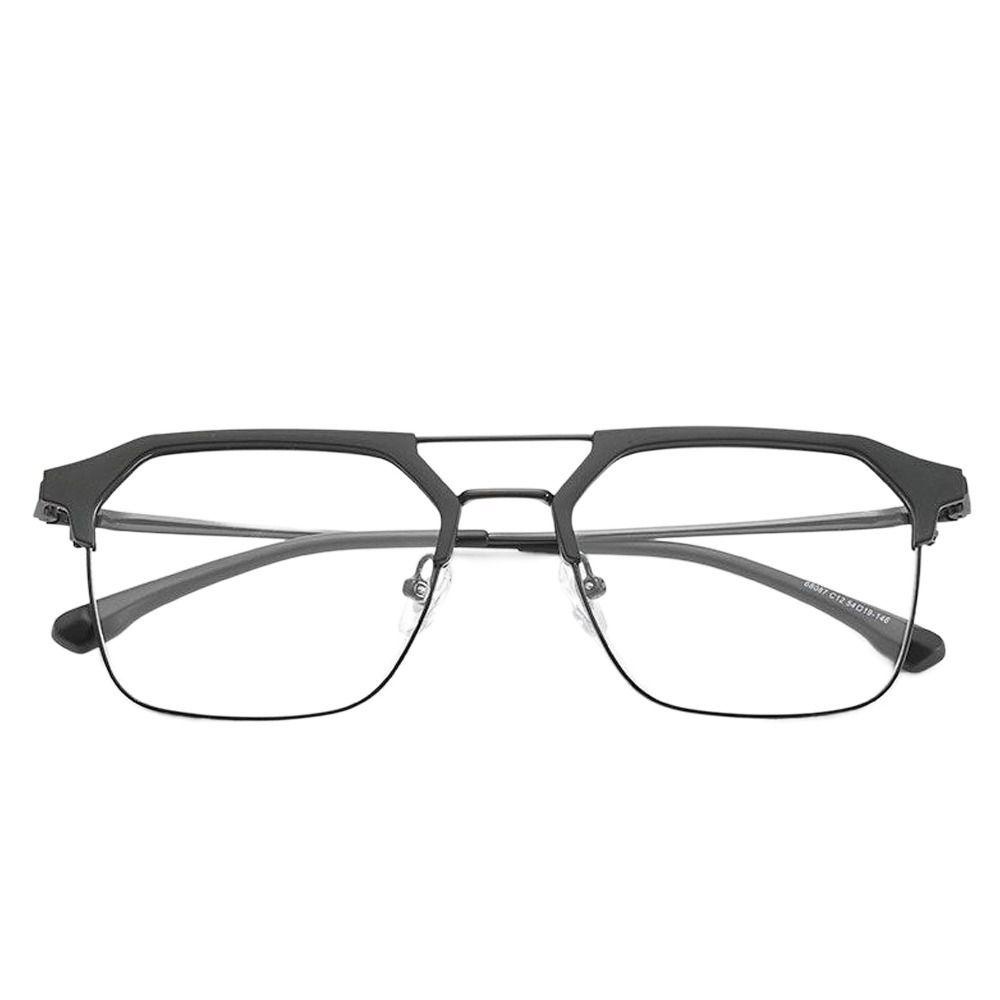 Populer Kacamata Myopia Vintage Vision Care Square Ultra Light Frame