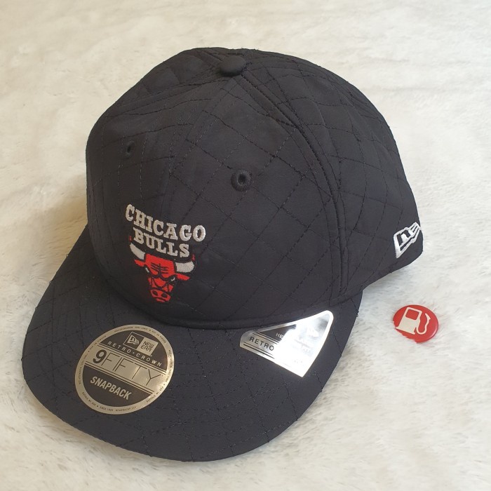 NEW ERA CAP 950 SNAPBACK RC CHICAGO BULLS BLACK