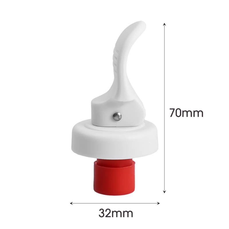 Creative Bar Wine Fresh-keeping Vacuum Seal Lids Bottle Stopper Pumping Air Fresh-keeping Cork Plug/Ditekan Manual Sealing Champagne Beers Cap
