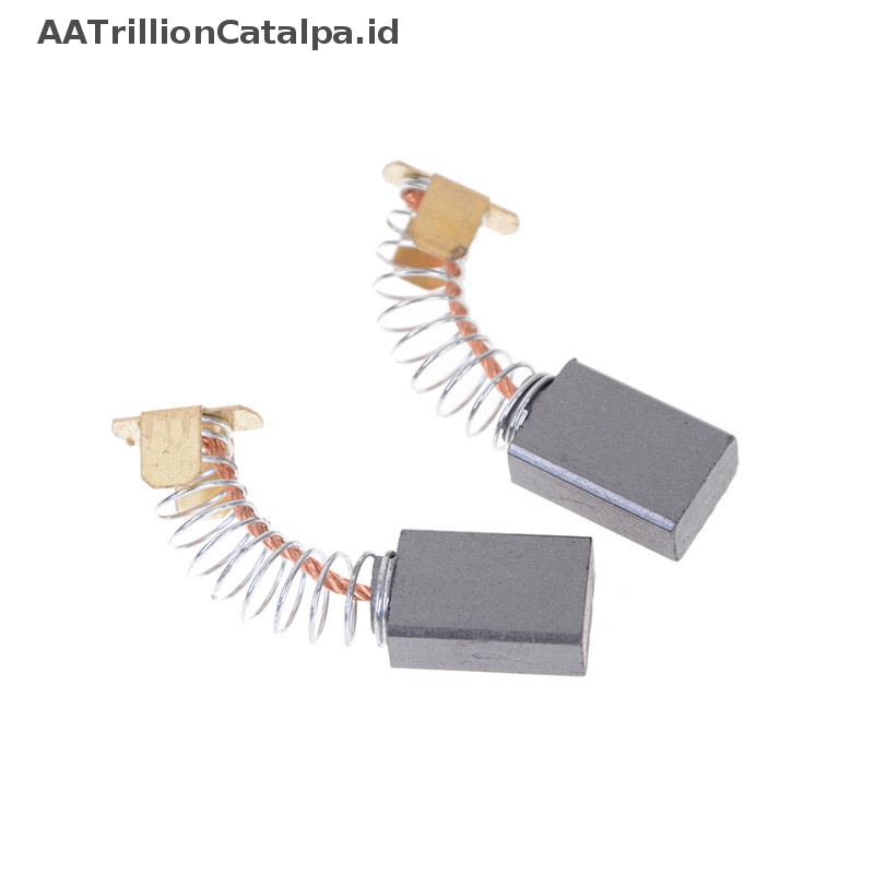 Aatrillioncatalpa 2pcs 15x10x6mm Carbon Brushes Repairing Part Generik Motor Elektrik ID