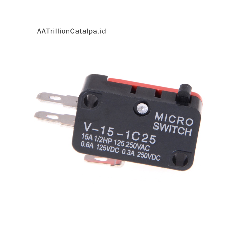 Aatrillioncatalpa 5Pcs V-15-1C25 KW9-0 Micro Limit Switch 15A 125/250VAC ID