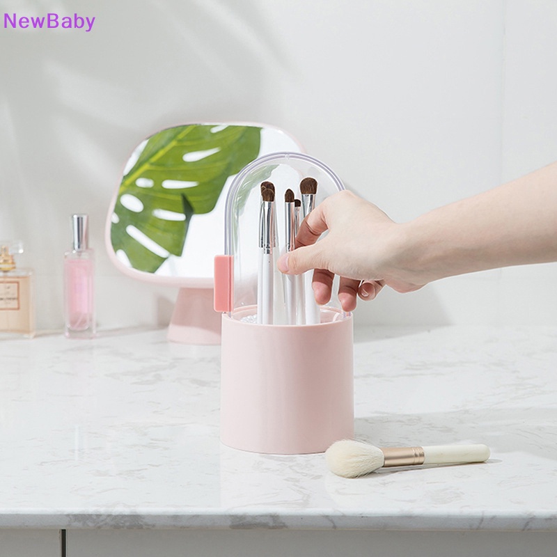 Newbaby Rotag Makeup Brush Case Kutek Tempat Bibir Tempat Penyimpanan Pensil Alis ID