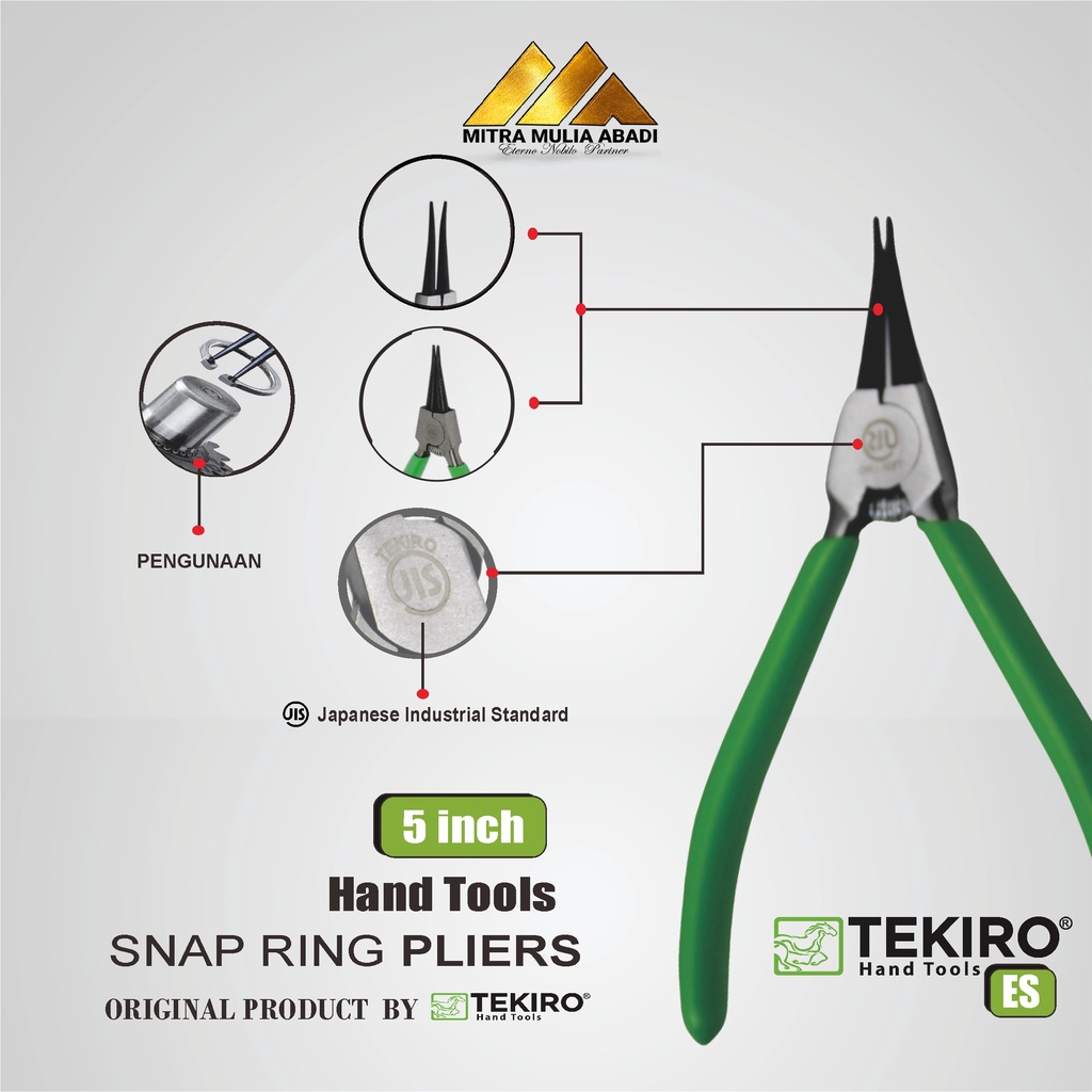 TEKIRO TANG SNAP RING ES  5&quot; I TANG SNAPRING TEKIRO ES 5&quot;